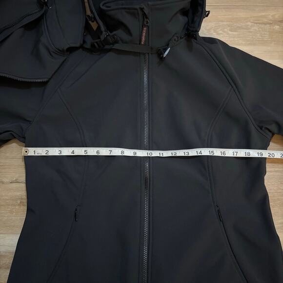 Mamalila Allrounder Black Softshell Maternity and Babywearing Jacket M - Picture 5 of 15